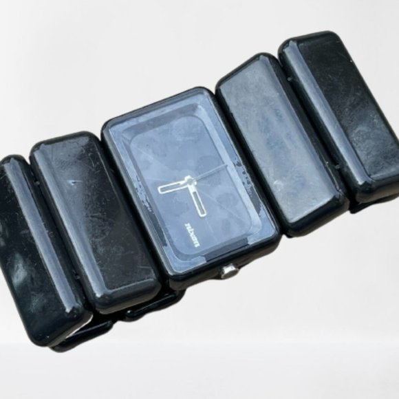 Nixon Women Watch Black Tone Analog Ladies Wrist Watch THE VEGA AS IS - Picture 2 of 13